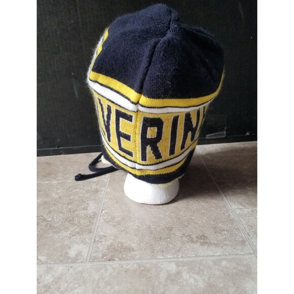 New Era University of Michigan UofM Wolverines Trapper Hat - Picture 3 of 5